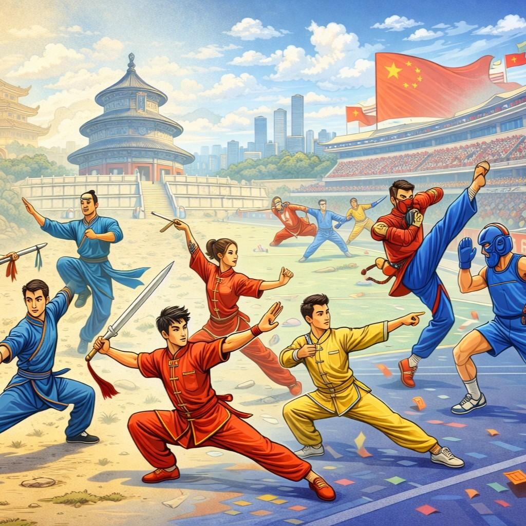 වූ ෂූ සටන් කලාව(武术)